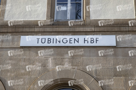 Der Hauptbahnhof in Tübingen