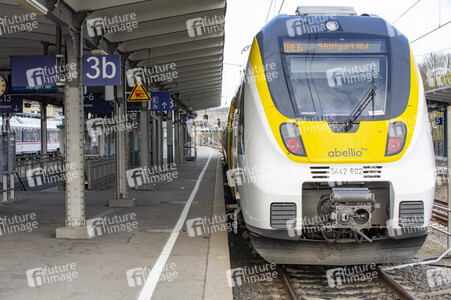 Der Hauptbahnhof in Tübingen