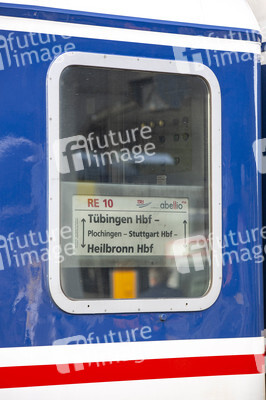 Der Hauptbahnhof in Tübingen