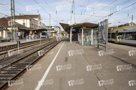 Der Hauptbahnhof in Tübingen