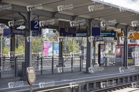 Der Hauptbahnhof in Tübingen