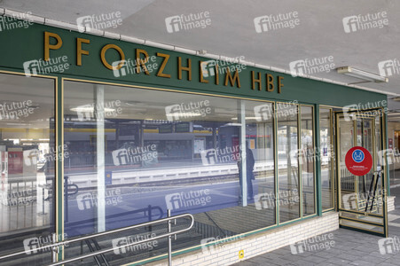 Der Hauptbahnhof in Pforzheim