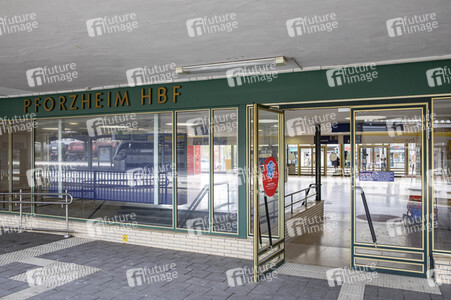 Der Hauptbahnhof in Pforzheim