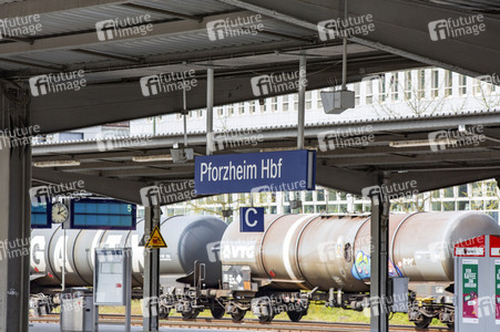 Der Hauptbahnhof in Pforzheim