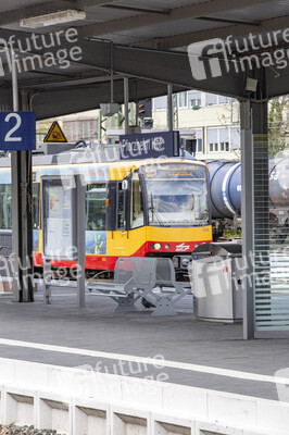 Der Hauptbahnhof in Pforzheim