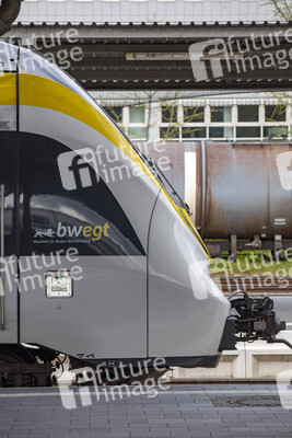 Der Hauptbahnhof in Pforzheim