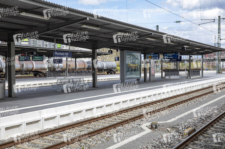 Der Hauptbahnhof in Pforzheim
