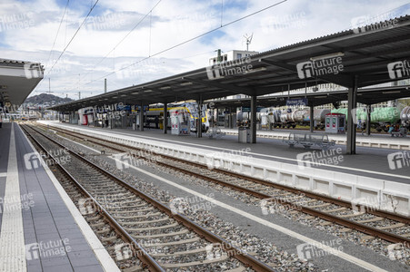 Der Hauptbahnhof in Pforzheim