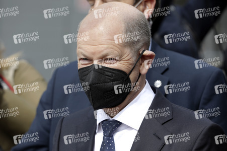 Olaf Scholz beim Besuch vom Vivantes-Klinikum in Berlin