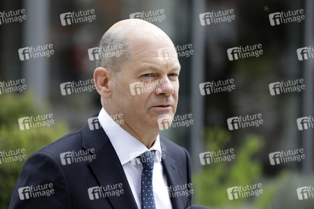Olaf Scholz beim Besuch vom Vivantes-Klinikum in Berlin