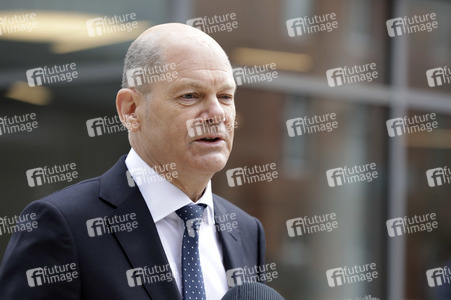 Olaf Scholz beim Besuch vom Vivantes-Klinikum in Berlin