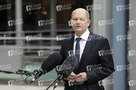 Olaf Scholz beim Besuch vom Vivantes-Klinikum in Berlin