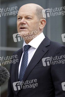 Olaf Scholz beim Besuch vom Vivantes-Klinikum in Berlin
