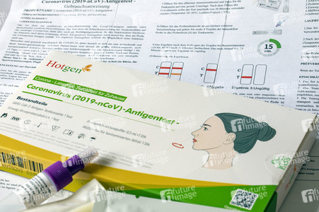 Symbolfoto Coronavirus 2019-nCoV Antigentest