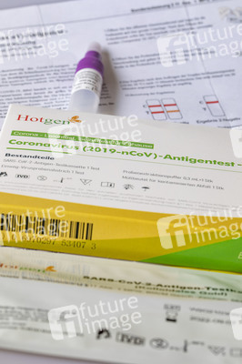 Symbolfoto Coronavirus 2019-nCoV Antigentest