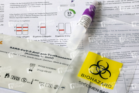 Symbolfoto Coronavirus 2019-nCoV Antigentest