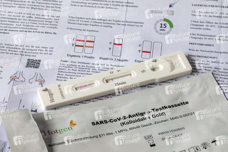 Symbolfoto Coronavirus 2019-nCoV Antigentest