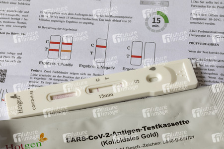 Symbolfoto Coronavirus 2019-nCoV Antigentest