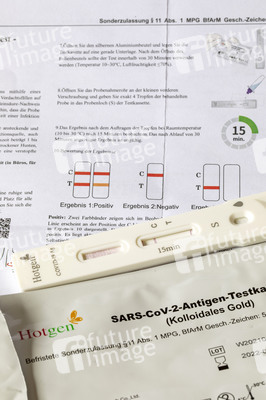 Symbolfoto Coronavirus 2019-nCoV Antigentest