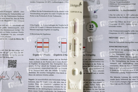 Symbolfoto Coronavirus 2019-nCoV Antigentest