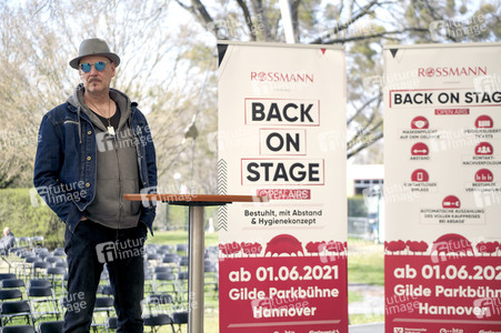 Pressetermin 'Back on Stage' in Hannover