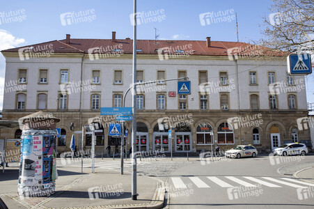 Der Hauptbahnhof in Reutlingen