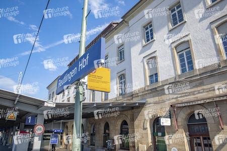 Der Hauptbahnhof in Reutlingen