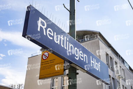 Der Hauptbahnhof in Reutlingen