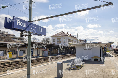Der Hauptbahnhof in Reutlingen