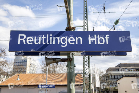 Der Hauptbahnhof in Reutlingen