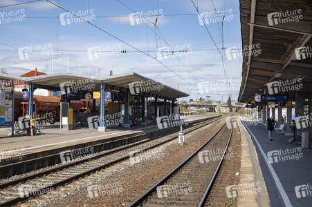 Der Hauptbahnhof in Reutlingen