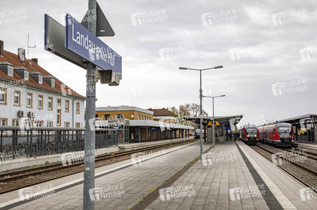 Der Hauptbahnhof in Landau