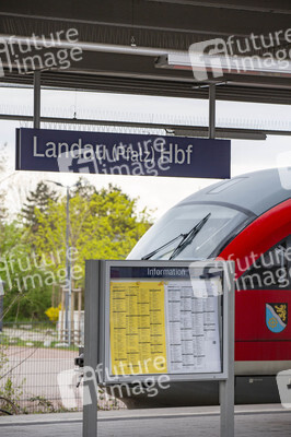 Der Hauptbahnhof in Landau