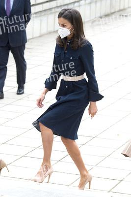 Letizia von Spanien im Ministerium für Industrie und Wirtschaft in Madrid
