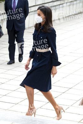 Letizia von Spanien im Ministerium für Industrie und Wirtschaft in Madrid