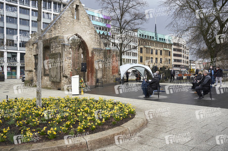 Gedenkveranstaltung für die Opfer der Corona-Pandemie in Hannover