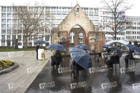 Gedenkveranstaltung für die Opfer der Corona-Pandemie in Hannover