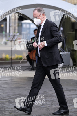 Gedenkveranstaltung für die Opfer der Corona-Pandemie in Hannover