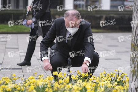 Gedenkveranstaltung für die Opfer der Corona-Pandemie in Hannover