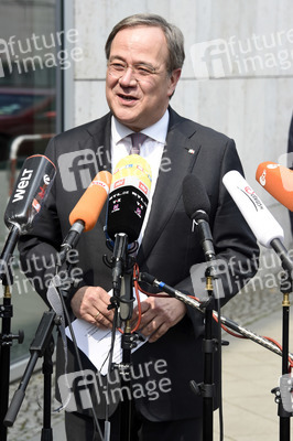 Pressestatement von Armin Laschet in Berlin