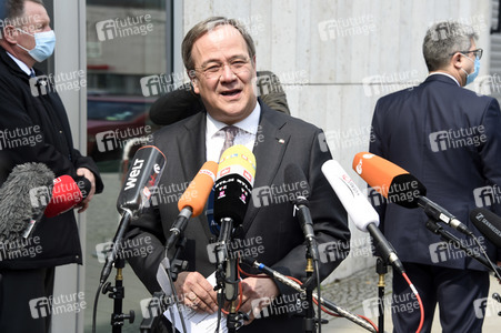 Pressestatement von Armin Laschet in Berlin