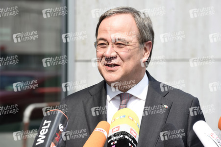 Pressestatement von Armin Laschet in Berlin