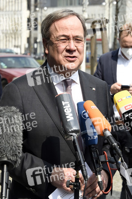 Pressestatement von Armin Laschet in Berlin