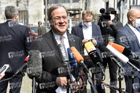 Pressestatement von Armin Laschet in Berlin