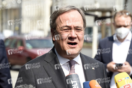 Pressestatement von Armin Laschet in Berlin