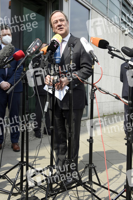 Pressestatement von Armin Laschet in Berlin