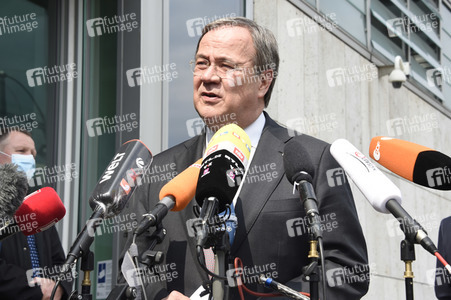 Pressestatement von Armin Laschet in Berlin