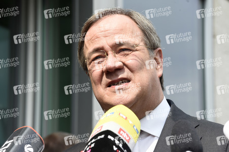 Pressestatement von Armin Laschet in Berlin