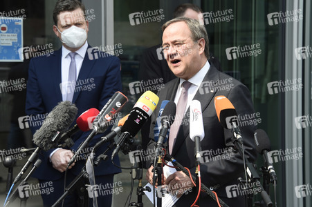 Pressestatement von Armin Laschet in Berlin