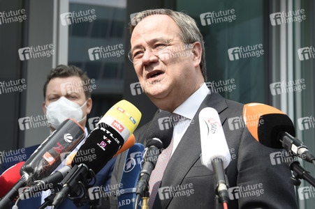 Pressestatement von Armin Laschet in Berlin